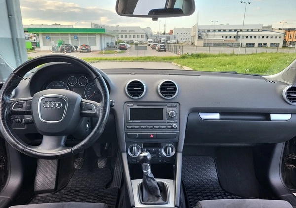 Audi A3 cena 30900 przebieg: 199990, rok produkcji 2011 z Izbica Kujawska małe 67